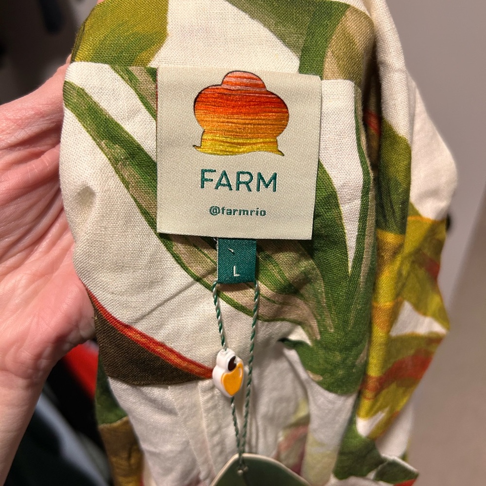 NWT Farm Rio Spring Forest Mini Dress - Picture 9 of 9